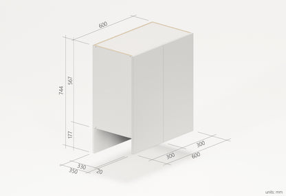 Customisable Rangehood Cabinet